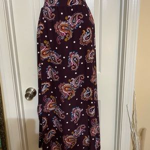 New with tags Terra & Sky plus paisley skirt sz 1x